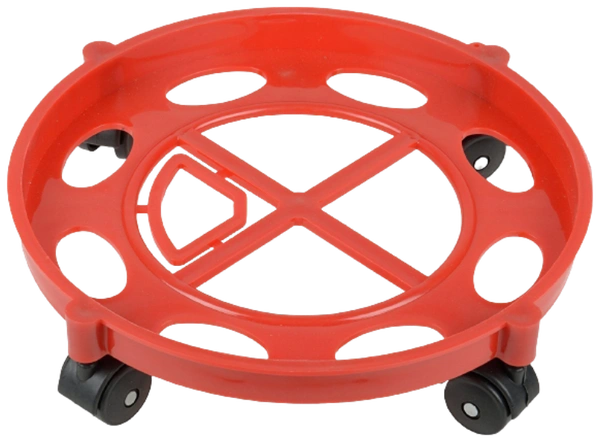 Gas Cylinder Trolley with Wheels|Gas Trolly|Lpg Cylinder Stand LPG Cylinder Trolley with Wheels Gas Bottle Trolley LPG Cylinder Stand.. (Multi Colour) 